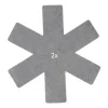 FURBER Pfannenschutz 6 Stück, Grau