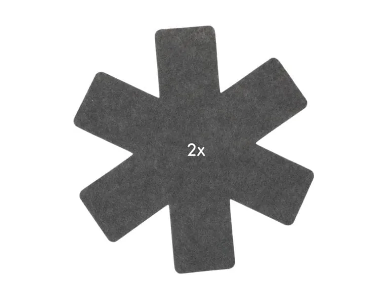 FURBER Pfannenschutz 6 Stück, Grau