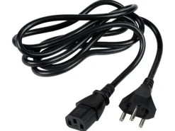 FURBER.power Netzkabel C13-T12 1.8 m Schwarz