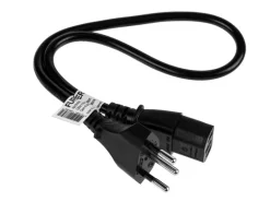 FURBER.power Netzkabel C13-T12 0.5 m Schwarz