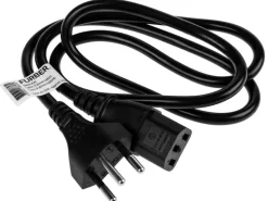 FURBER.power Netzkabel C13-T12 1.0 m Schwarz
