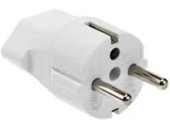 FURBER.power Reiseadapter CH T23 – Schuko Weiss