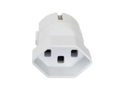 FURBER.power Reiseadapter CH T23 – Schuko Weiss