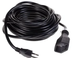 FURBER.power Verlängerungskabel T13-T12 10 m Schwarz