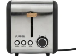 FURBER Toaster Chaplin Schwarz matt