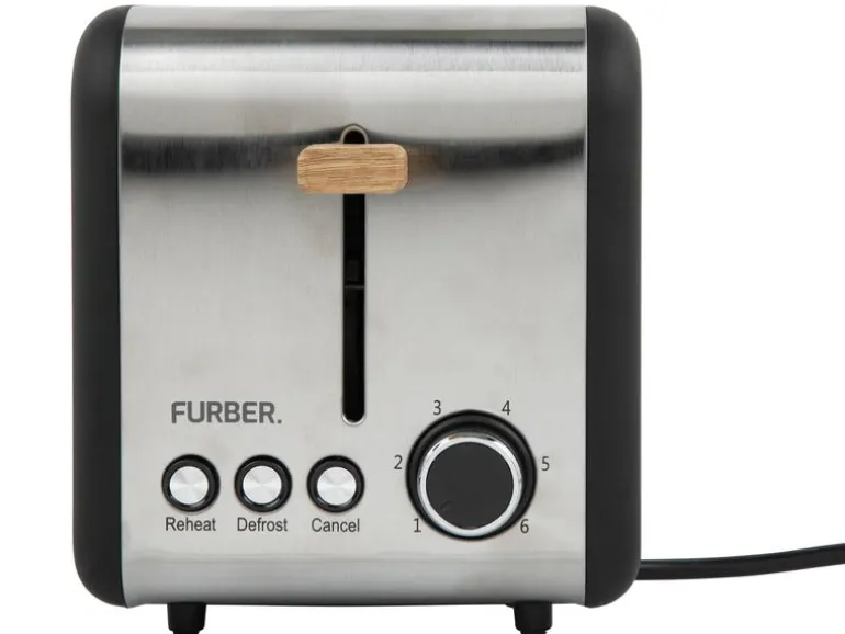 FURBER Toaster Chaplin Schwarz matt