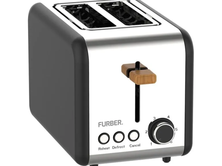 FURBER Toaster Chaplin Schwarz matt