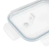 FURBER Vorratsbehälter Glas, 4 Stück