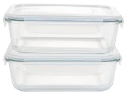 FURBER Vorratsbehälter Glas, 2 Stück, 1.5 L