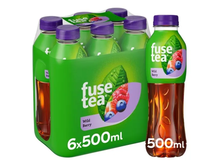 Fusetea Black Tea Wild Berry 6 x 0.5 l
