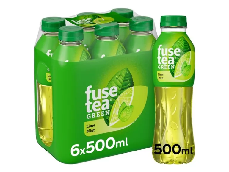 Fusetea Green Tea Lime Mint 6 x 0.5 l