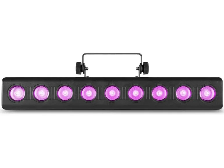 Fuzzix LED-Bar ORION LED Wallwasher 9x 6 W RGBW DMX Schwarz