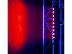 Fuzzix LED-Bar ORION LED Wallwasher 9x 6 W RGBW DMX Schwarz