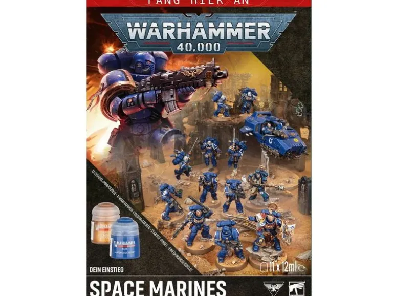 Games Workshop Dein Einstieg Space Marines DE