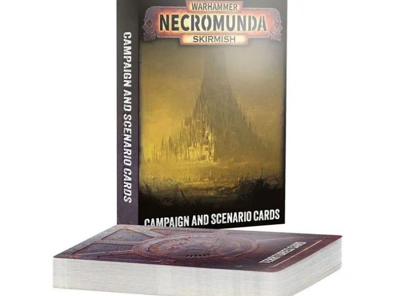Games Workshop Necromunda: Campaign and Scenario Cards