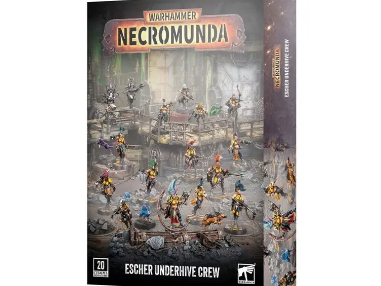 Games Workshop Necromunda: Escher Underhive Crew Miniaturen