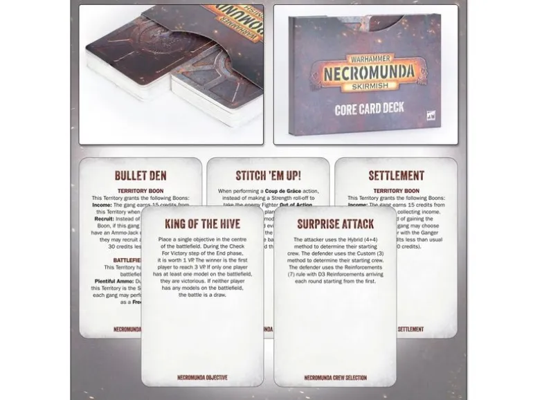 Games Workshop Spielset Warhammer Necromunda Skirmish Core Set, Englisch