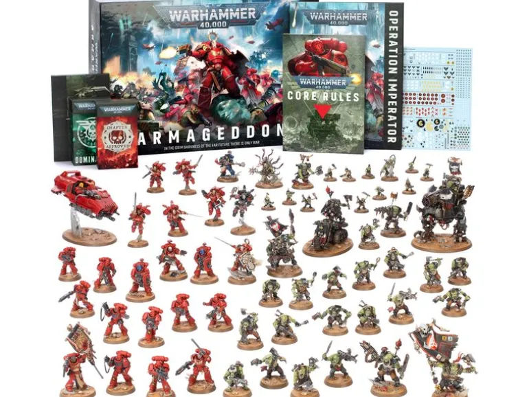 Games Workshop Starterset Warhammer 40.000 Armageddon , EN