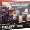 Games Workshop Warhammer 40k Space Marines + Paints