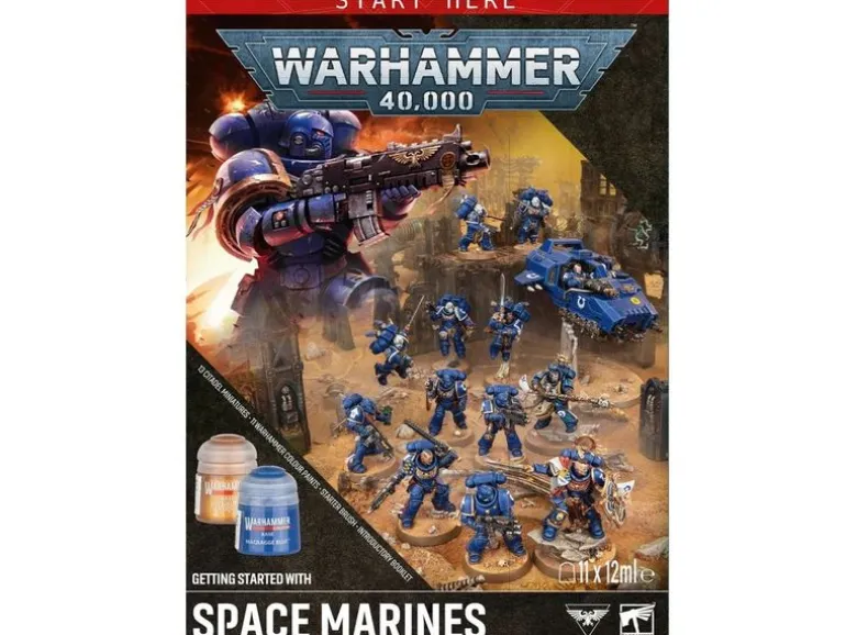Games Workshop Warhammer 40k – Space Marines Starter-Set EN