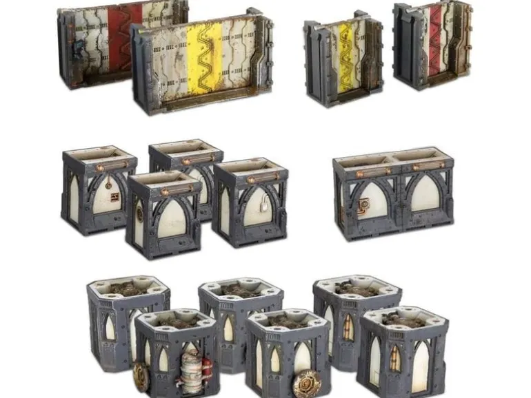 Games Workshop Warhammer Necromunda Columns und Walls