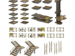 Games Workshop Warhammer Necromunda Zone Mortalis: Platforms & Stairs