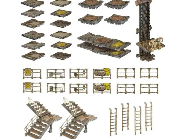 Games Workshop Warhammer Necromunda Zone Mortalis: Platforms & Stairs