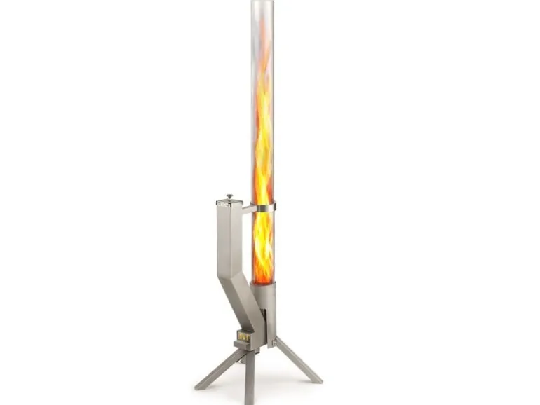 Gardenflare Klassik Feuerrohr Silber