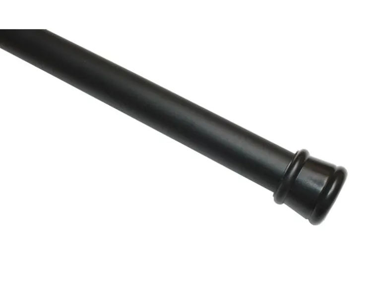 Gardinia Spannstange 60 - 100 cm, Schwarz