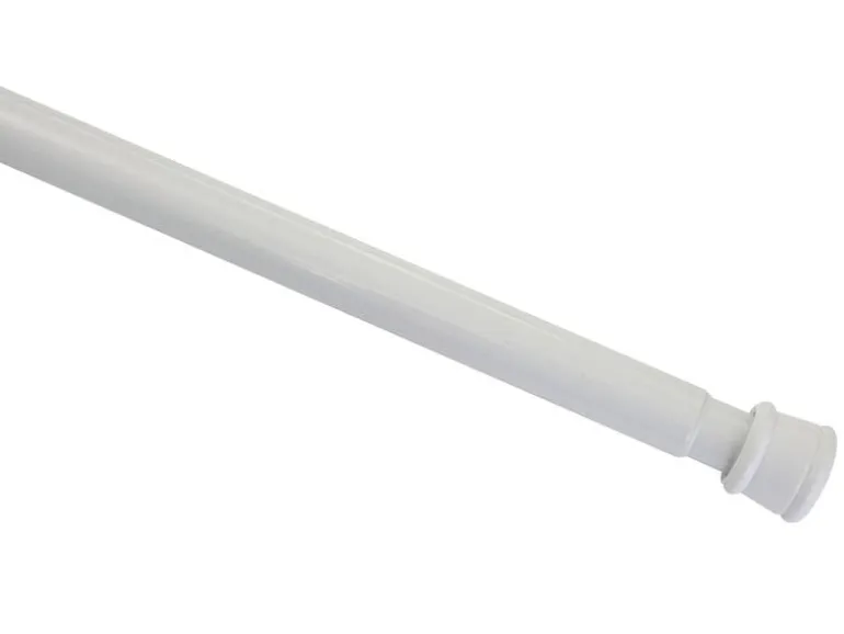 Gardinia Spannstange 90 - 140 cm, Weiss