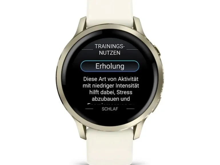 GARMIN GPS-Sportuhr Venu 4 - 41 mm Beige/Gold