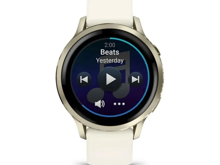 GARMIN GPS-Sportuhr Venu 4 - 41 mm Beige/Gold