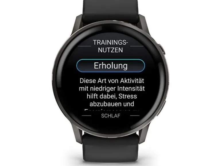 GARMIN GPS-Sportuhr Venu 4 - 45 mm Schwarz/Grau