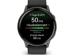 GARMIN GPS-Sportuhr Venu 4 - 45 mm Schwarz/Grau
