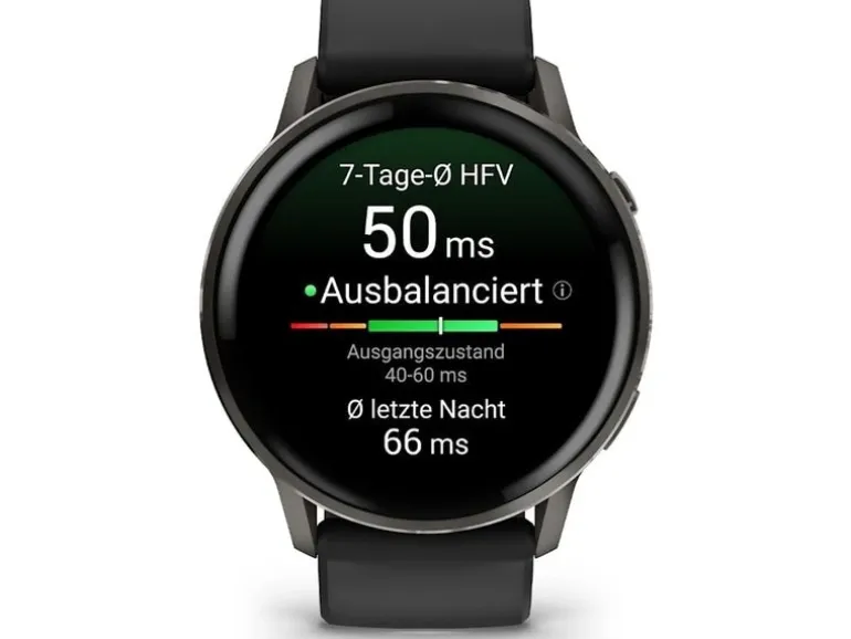 GARMIN GPS-Sportuhr Venu 4 - 45 mm Schwarz/Grau