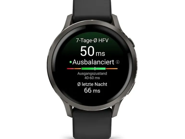 GARMIN GPS-Sportuhr Venu 4 - 41 mm Schwarz/Grau