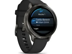 GARMIN GPS-Sportuhr Venu 4 - 41 mm Schwarz/Grau