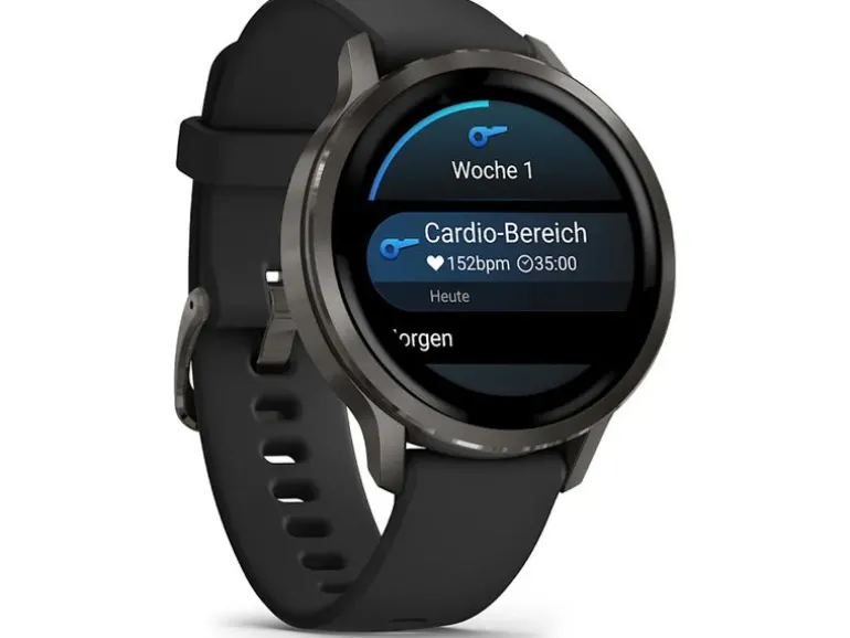 GARMIN GPS-Sportuhr Venu 4 - 41 mm Schwarz/Grau