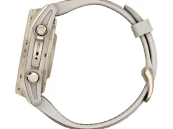 GARMIN Sportuhr Fenix 8 AMOLED Sapphire, 43 mm Beige