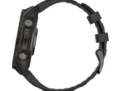 GARMIN Sportuhr Fenix 8 AMOLED Sapphire, 47 mm Schwarz/Titan