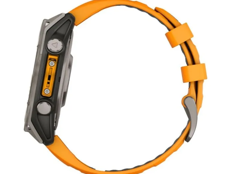 GARMIN Sportuhr Fenix 8 AMOLED Sapphire, 47 mm Graphit/Titan