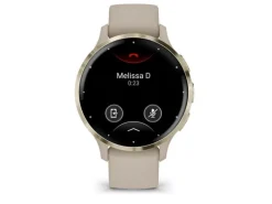 GARMIN Sportuhr Venu 3S French Gray / Softgold