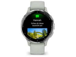 GARMIN Sportuhr Venu 3S Salbeigrau / Silber