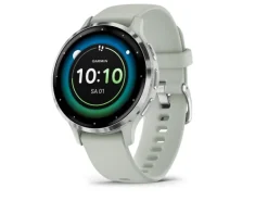 GARMIN Sportuhr Venu 3S Salbeigrau / Silber
