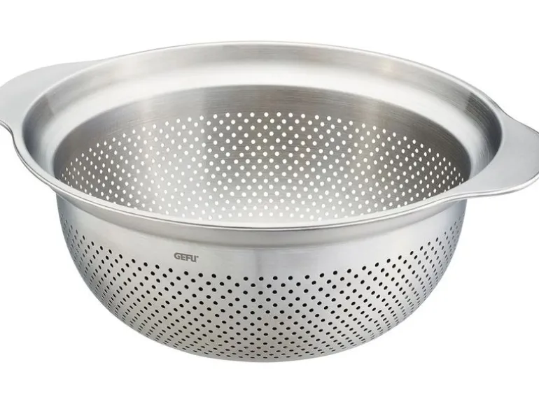 GEFU Abtropfsieb Premio Ø 27 cm, Silber