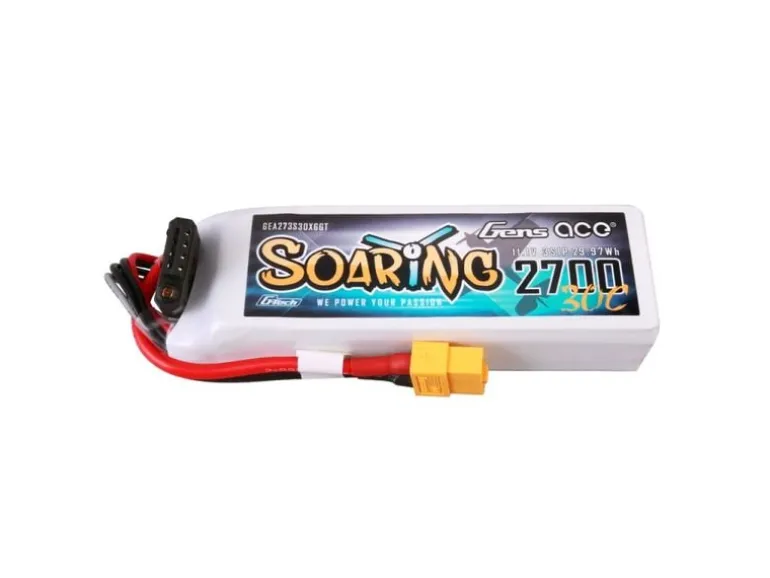 Gens ace RC-Akku LiPo 2700 mAh 11.1 V 30C Soaring, G-Tech