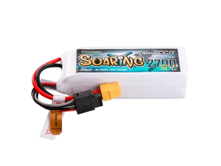 Gens ace RC-Akku LiPo 2700 mAh 14.8 V 30C Soaring, G-Tech
