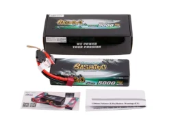 Gens ace RC-Akku 5000 mAh 2S 7.4 V 60C Deans GT Bashing