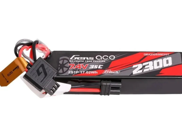 Gens ace RC-Akku 2300 mAh 2S 7.4 V 35C iEC2 GT