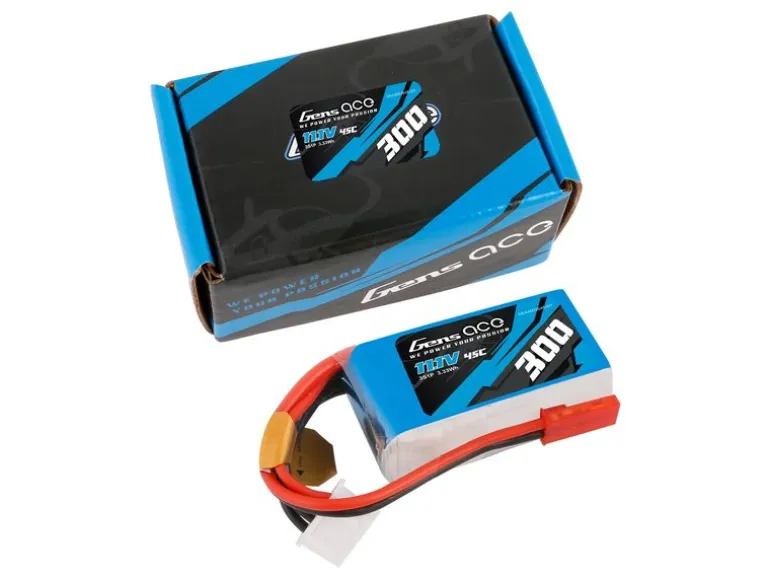 Gens ace RC-Akku 300 mAh 11.1 V 45C 3S1P Lipo